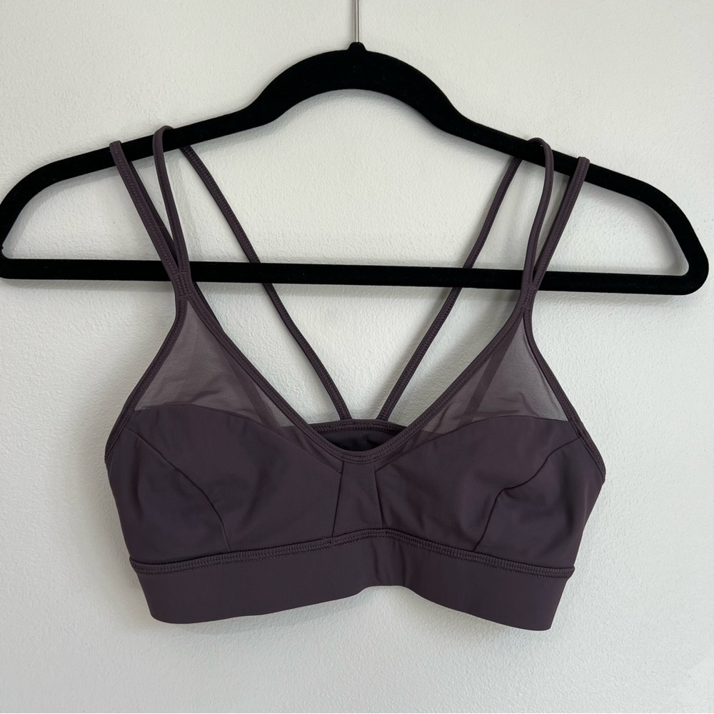Lululemon strappy mesh anew yoga bra size XS